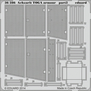 Eduard 36286 Achzarit TOGA armure 1/35 Meng – immagine 2