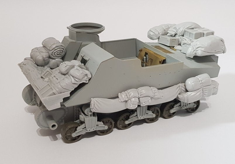 Ensemble de rangement Panzer Art RE35-591 pour M7 « Priest » Afrique et Italie 1/35 – image 3