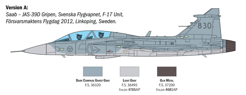 Italeri 2664 JAS-39D GRIPEN BI-PLACE 1/48 – image 6