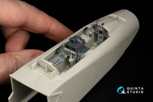 Intérieur imprimé en 3D et coloré sur papier décalcomanie (Revell) de Quinta Studio QD+48058 Tornado F.3 (avec pièces en résine imprimées en 3D) 1/48 – image 10
