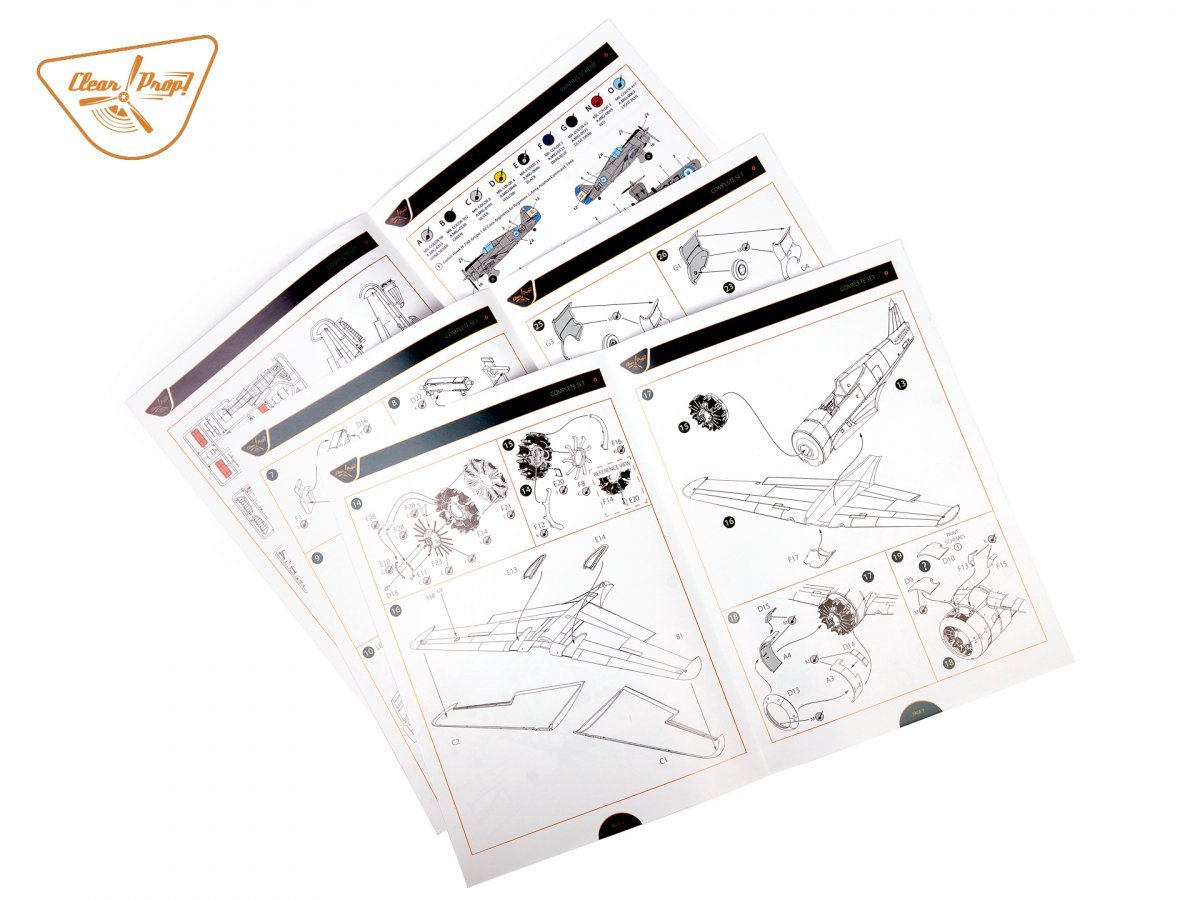 Hélice transparente ! Kit avancé CP4803 H-75O Hawk 1/48 – image 3