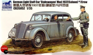 Bronco CB35052 Opel Stabswagen Mod.1937 avec équipage (1/35)