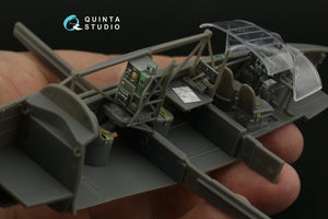 Intérieur imprimé en 3D et coloré sur papier décalcomanie Quinta Studio QD48333 Avro Anson Mk.I (Airfix) 1/48 – image 9