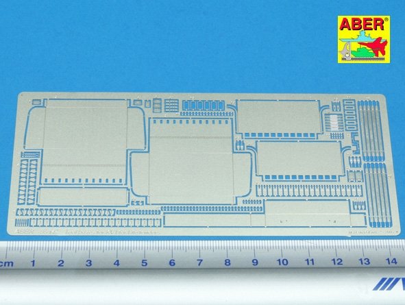 Aber 35147 Char soviétique KWI, pièce 5. Plateaux à outils pour ailes tardives (TAM) (1/35) – imagen 2