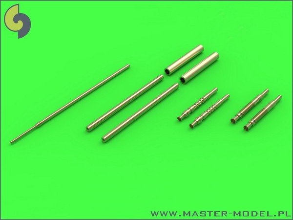 Ensemble d'armement Master AM-32-063 Fw 190 A2 - A5 (embouts de canon MG 17, canons MG FF, canons MG 151 dans des carénages) et tube Pitot (1/32)