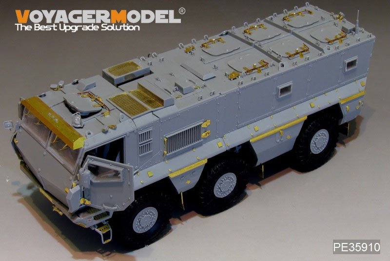 Maquette Voyager PE35910 KamAZ-63968 Typhoon-K russe moderne de base pour TAKOM au 1/35 – image 5