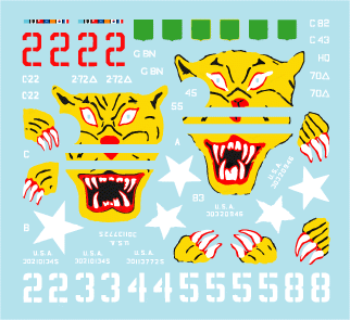 Star Decals 35-C1166 USMC Shermans - Korean War 1950-53 1/35 – zdjęcie 3