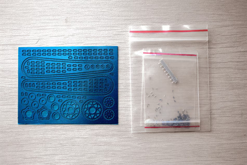 Kit chaîne Hobby Design HD02-0321 Yamaha YZR-M1 2004 pour Tamiya 1/12