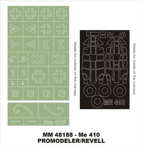 Montex MM48188 Me-410B PROMODELLER 