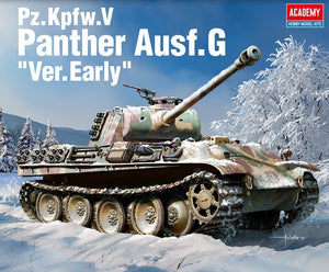 Maquette Academy 13529 Pz.Kpfw.V Panther Ausf.G Ver.Early 1/35