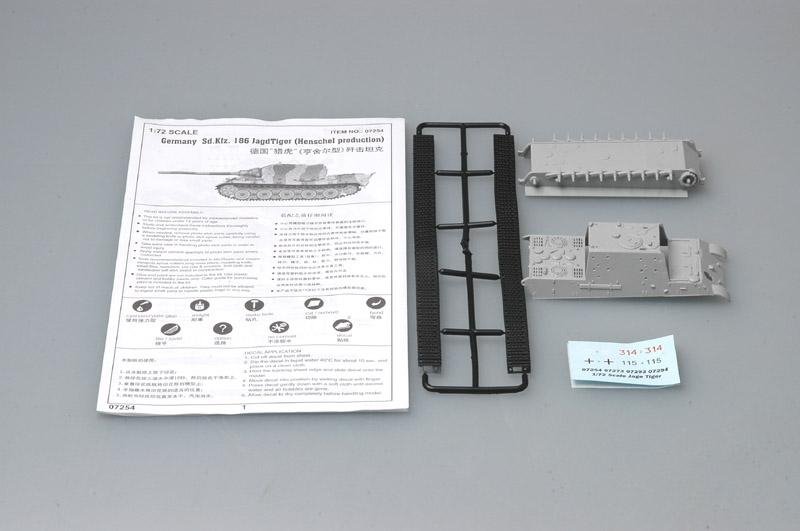 Trumpeter 07254 allemand Sd.kfz.186 Jagdtiger (production Henschel) (1/72) – image 3