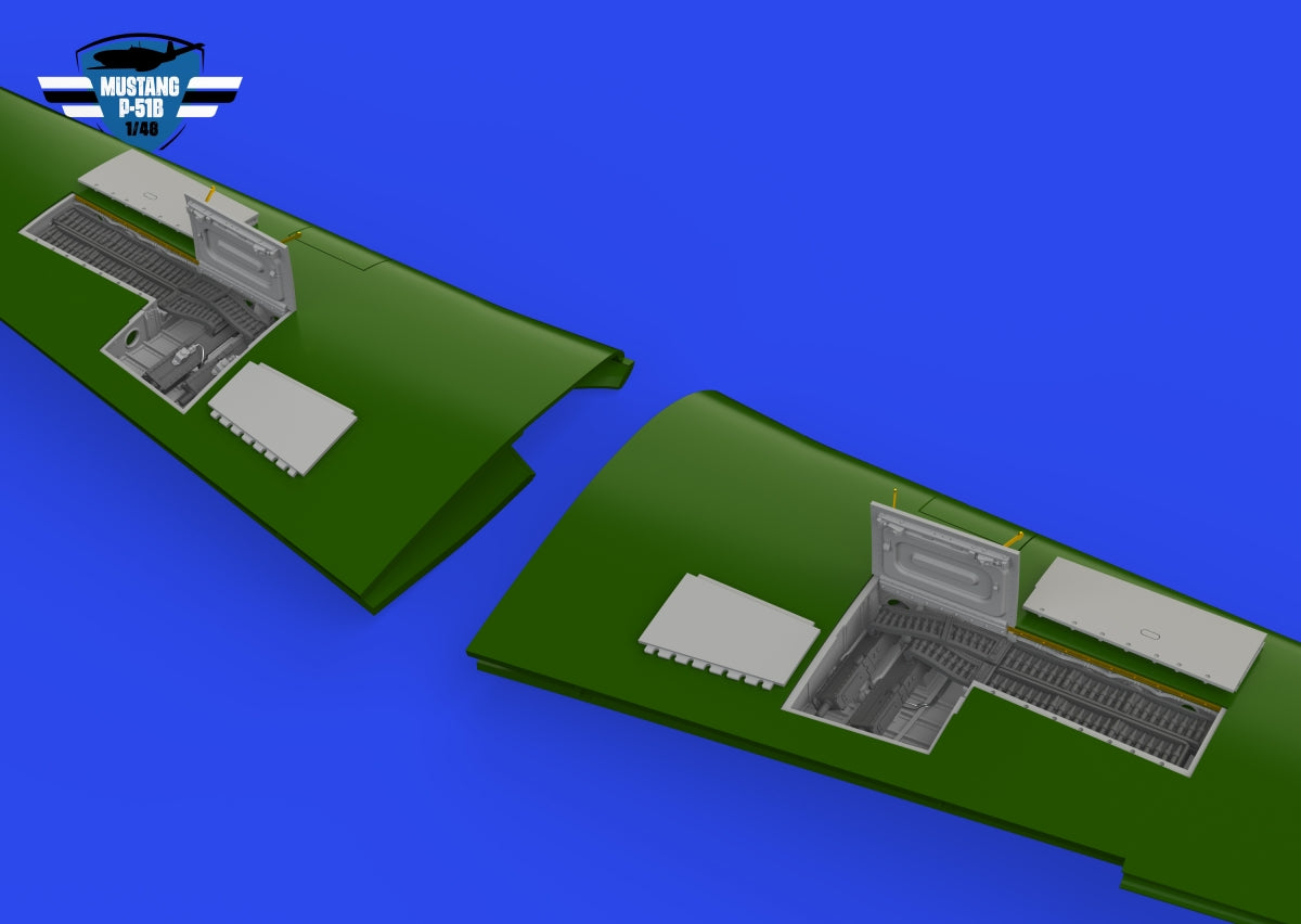 Eduard 648997 Baies de canons P-51B/C IMPRESSION EDUARD 1/48 – image 2