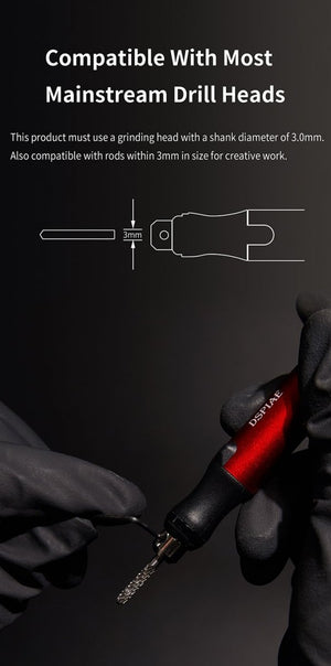 Stylo à tailler électrique portable DSPIAE ES-P / Kit de gravure électrique  – Bild 5