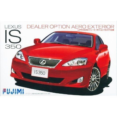 Pièces détachées Fujimi 03684 Lexus IS350 avec option aérodynamique, échelle 1/24