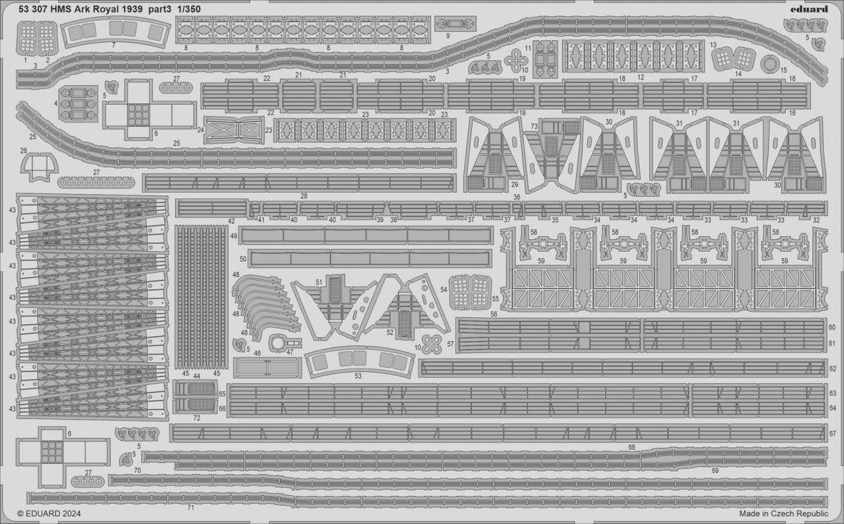 Maquette Eduard BIG5372 HMS Ark Royal 1939 J&amp;#39;ADORE LE KIT 1/350 – image 5