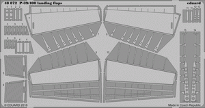 Volets d&amp;#39;atterrissage Eduard 48872 P-39/400 1/48 EDUARD