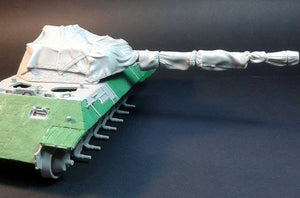 Panzer Art RE35-420 Tourelle Panther A/G avec filet de camouflage Zeltbahn 1/35 – image 4