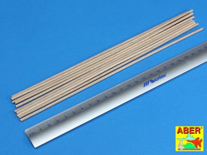 Aber WR3 Wood round rods 3,00 mm lenght 250 mm x 10 pcs. – zdjęcie 2