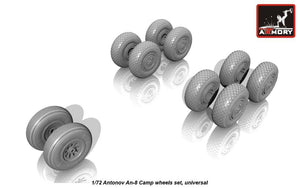 Roues de campement pour Antonov An-8 (Armory Models AW72027) à l&amp;#39;échelle 1/72 – immagine 2