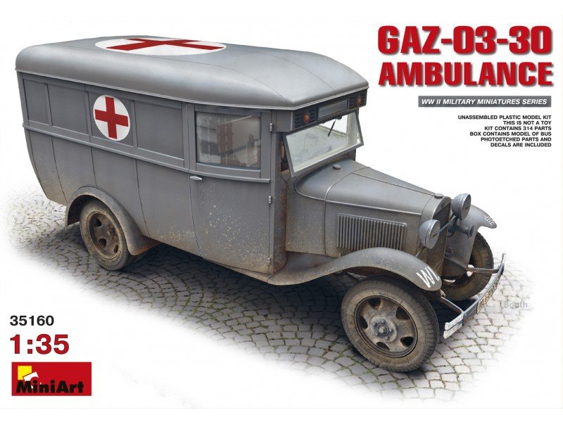 MiniArt 35160 Ambulance GAZ-03-30
