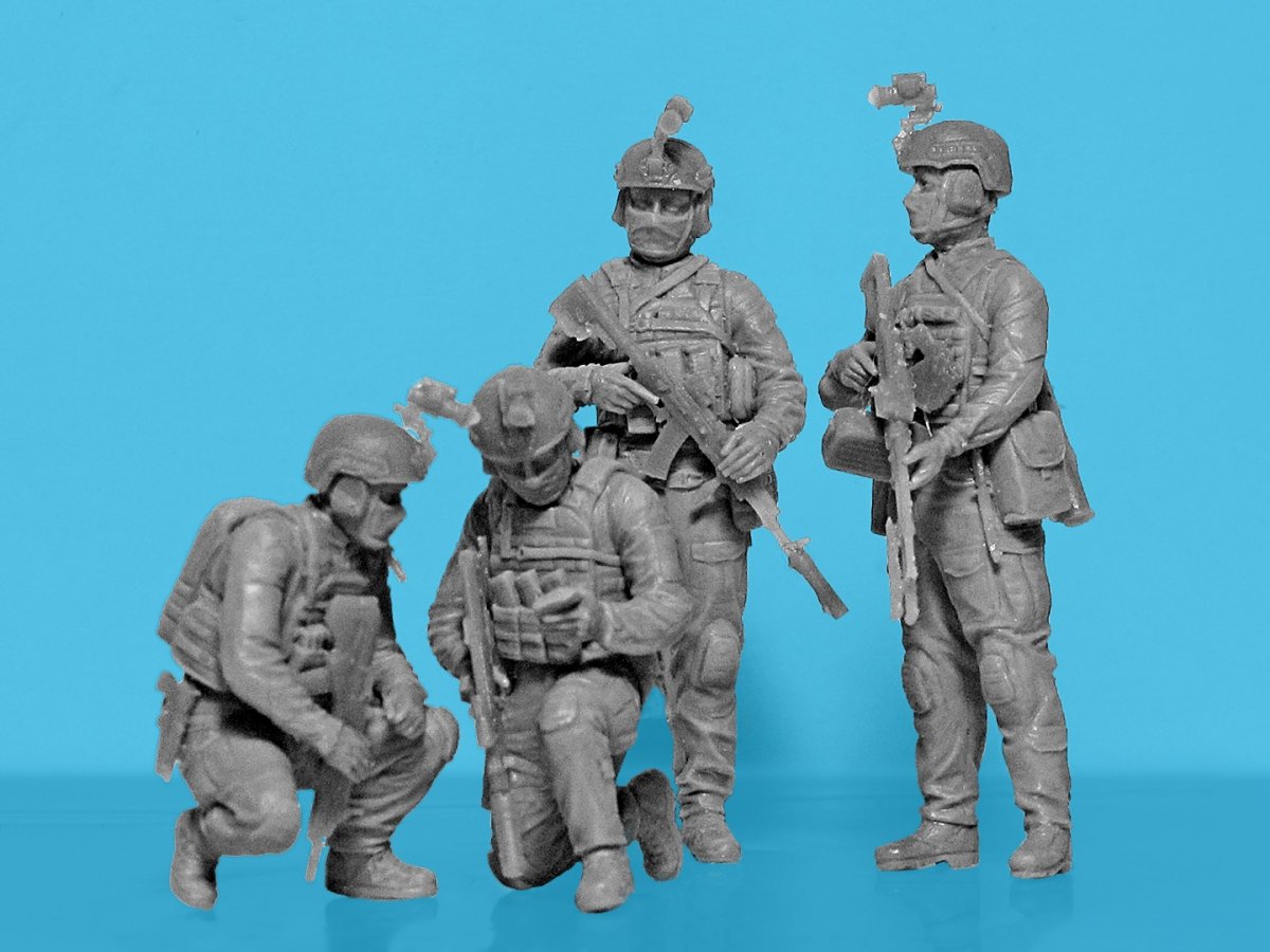 ICM 35752 « Venu en silence, reparti en silence… » Forces d’opérations spéciales d’Ukraine 1/35  – image 7
