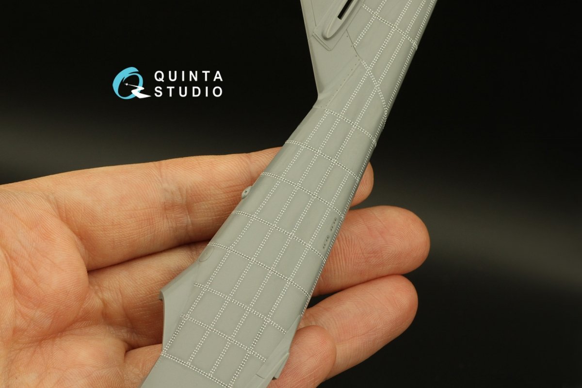 Rangées de rivets doubles Quinta Studio QRV-024 (taille des rivets : 0,15 mm, écartement : 0,6 mm, convient à l’échelle 1/48), couleur blanche, longueur totale : 6,2 m / 20 pi – image 3