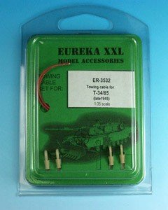 Câble de remorquage Eureka XXL ER-3532 pour T-34/85 (production de 1945 et d&amp;#39;après-guerre) à l&amp;#39;échelle 1/35