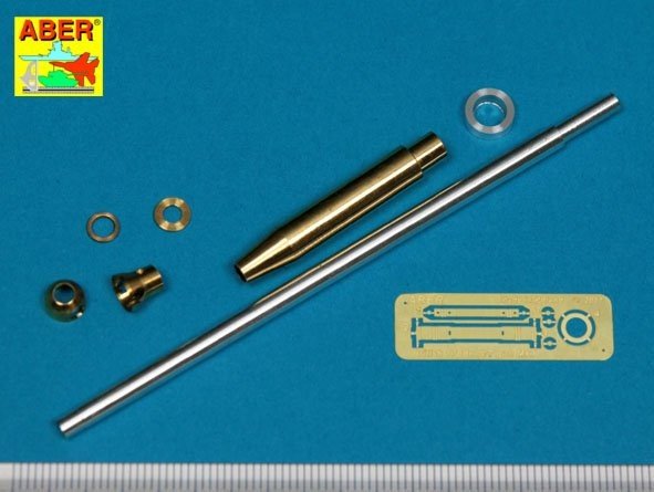 Aber 35L-313 Barrel for British 17pdr Anti-Tank Gun Mk.I with ball-shaped muzzle brake / Barrel for British 17pdr Anti-Tank Gun Mk.I with ball-shaped muzzle brake 1/35 – image 3