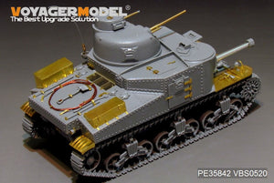 Maquette Voyager PE35842 Char moyen américain M3A4 Lee de la Seconde Guerre mondiale (modèle de base) pour TAKOM 2085 au 1/35 – imagen 4