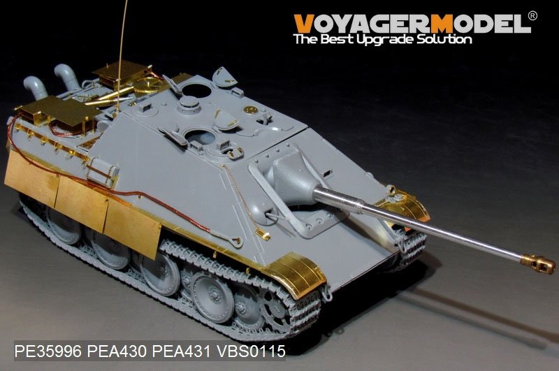 Maquette Voyager PEA430 Schürzen de la Panther G allemande de la Seconde Guerre mondiale (pour TAKOM) 1/35 – immagine 2