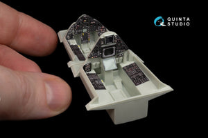 Intérieur imprimé en 3D et coloré sur papier décalcomanie Quinta Studio QD48244 SR-71A (Revell) 1/48 – immagine 7