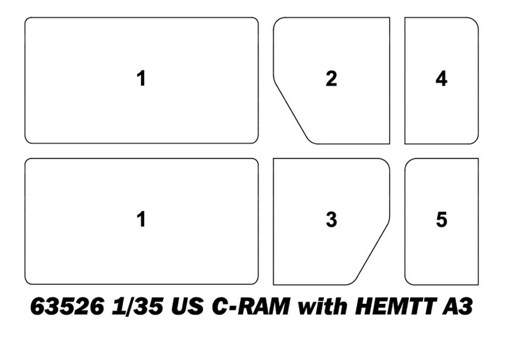 J&amp;#39;adore le kit 63526 US C-RAM avec HEMTT A3 1/35 – immagine 4