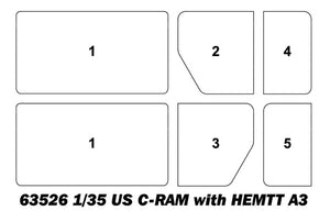 J&amp;#39;adore le kit 63526 US C-RAM avec HEMTT A3 1/35 – immagine 4