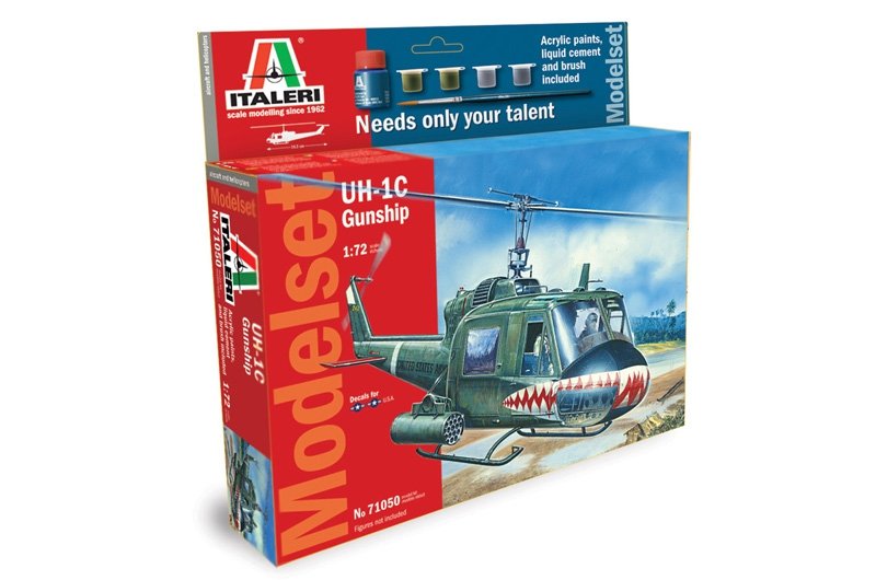 Italeri 71050 UH - 1C CANONNIER - MAQUETTE