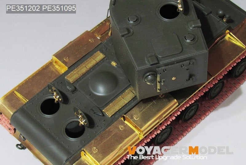 Maquette Voyager PE351202 KV-2 russe de base (version B avec canon) (pour TAMIYA 35375) 1/35 – Bild 5