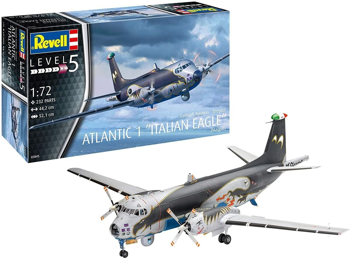 Revell 03845 Dassault Aviation - Breguet Atlantic 1 « Aigle italien » (Pie) 1/72 – Bild 2