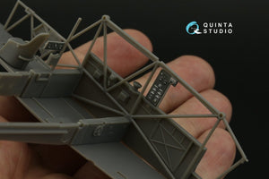 Intérieur imprimé en 3D et coloré sur papier décalcomanie Quinta Studio QDS-48333 Avro Anson Mk.I (Airfix) (Petite version) 1/48 – image 8