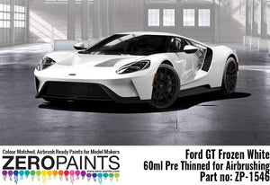 Peinture Zero Paints ZP-1546 Ford GT Blanc Glacé 60 ml