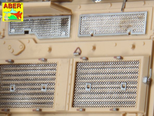 Grilles Aber 35G29 pour char russe T-55A également pour T-55 ENIGMA (1/35) – Bild 4