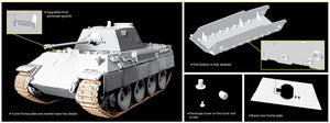 Dragon 6821 Pz.Beob.Wg.V Panther avec 5cm Kw.K.39/1 – image 3