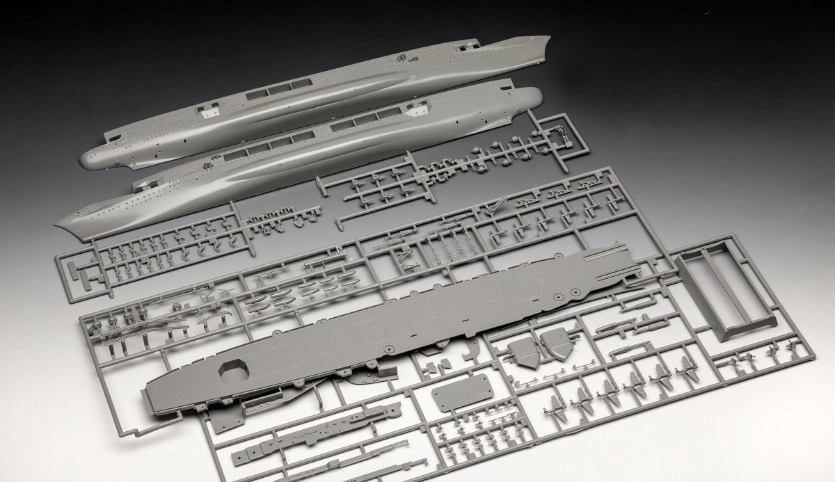 Revell 05164 Porte-avions allemand GRAF ZEPPELIN 1/720 – image 3