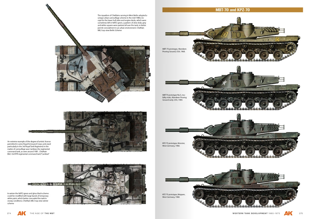 AK Interactive AK130014 L&amp;#39;ÈRE DU CHAR DE COMBAT PRINCIPAL - Anglais  – image 15