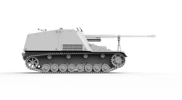 Maquette Border Model BT-024 Sd.Kfz. 164 Nashorn Early/Command avec 4 figurines 1/35 – image 4