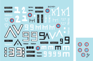 Star Decals 35-C1157 Véhicules blindés israéliens 7 1/35  – immagine 3