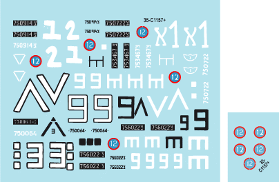 Star Decals 35-C1157 Véhicules blindés israéliens 7 1/35  – immagine 3