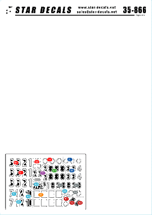 Star Decals 35-866 Hongrie 1945 3 1/35 – image 2