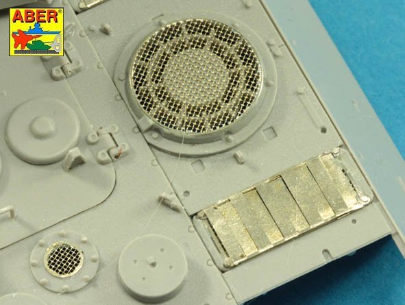 Grilles Aber 35G35 pour Panther, Ausf.G; Jagdpanther, Ausf.G2 - Modèles récents pour Takom 1/35 – image 12