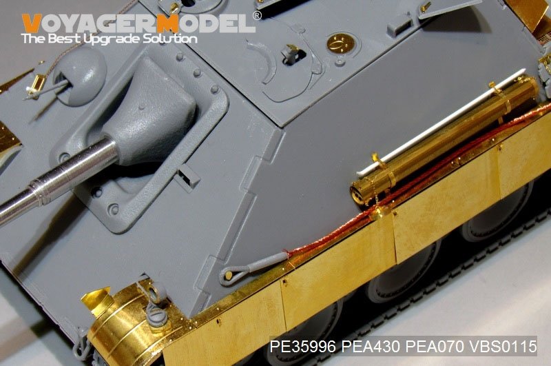 Kit de mise à niveau de base Voyager Model PE35996 pour Jagdpanther G2 de la Seconde Guerre mondiale, compatible avec la maquette TAKOM 2118 au 1/35 – image 12