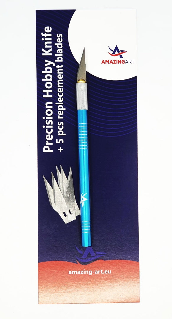 Scalpel de modélisme Amazing Art 15832 Lagoon + 5 lames