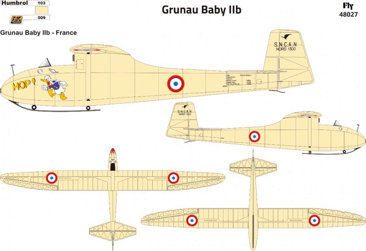 Fly 48027 Grunau Baby IIb France vol. 2 1/48 – image 4